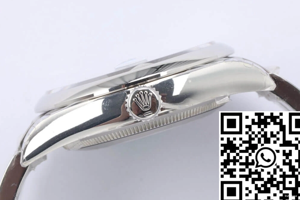 Datejust Rolex Pattern Dial Palm Green Factory M126200-0020 Olive EW Leaf 0413